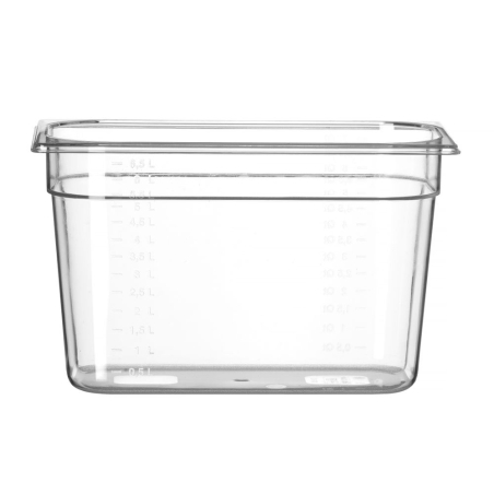 Bac Gastronorme 1/3 Transparent Profi Line 7,8L, 325x176x200mm - Hendi