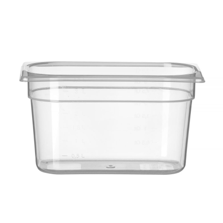 Bac Gastronorme 1/4 (GN 1/4) Transparent Profi Line - Hendi