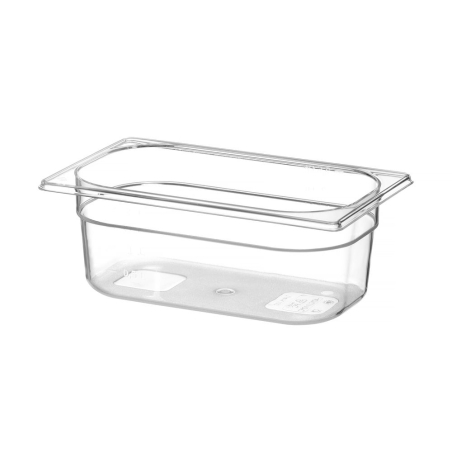 Bac Gastronorme 1/4 HENDI Profi Line Transparent 2,8L 265x162x100mm - Hendi
