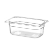 Bac Gastronorme 1/4 HENDI Profi Line Transparent 2,8L 265x162x100mm - Hendi