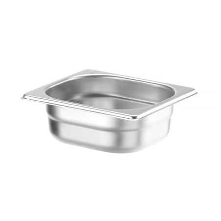 Bac Gastronorme 1/6 Profi Line, Inox, 1L, Hauteur 65mm - Hendi