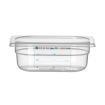 Bac Gastronorme 1/9 Transparent HENDI - 0,6L, 176x108x(H)65mm - Hendi