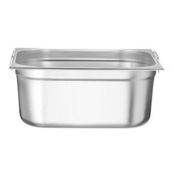 Bac Gastronorme 2/3 Budget Line avec Poign&eacute;es, Inox, 13L, H150mm - Hendi