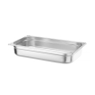 Bac Gastronorme GN 1/1 Acier Inox, Profondeur 100mm, 14L, Kitchen Line - Hendi