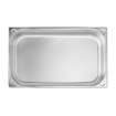 Bac Gastronorme GN 1/1 Acier Inox, Profondeur 100mm, 14L, Kitchen Line - Hendi