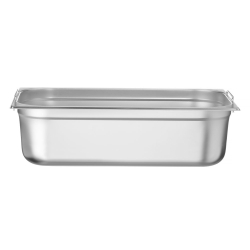 Bac Gastronorme GN 1/1 Inox avec Poign&eacute;es Budget Line 21L, 530x325x150mm - Hendi