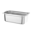 Bac Gastronorme GN 1/1 Inox avec Poign&eacute;es Budget Line, Profondeur 200mm (28L) - Hendi