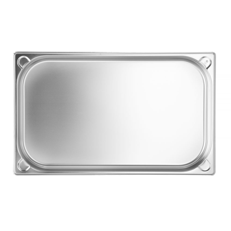 Bac Gastronorme GN 1/1 Inox Professionnel, 9L, Hauteur 65mm - Hendi