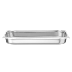 Bac Gastronorme GN 1/1 Perfor&eacute; Acier Inoxydable, Volume 9L, Hauteur 65mm - Hendi