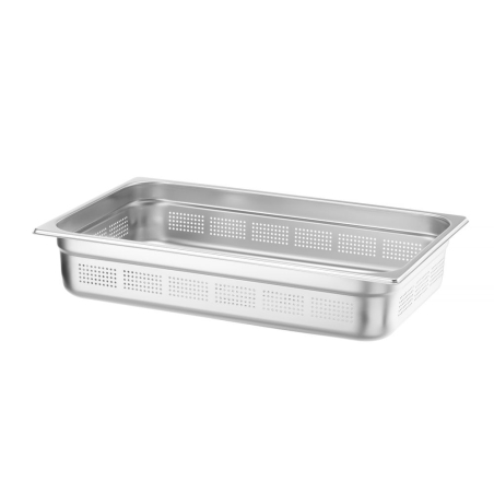 Bac Gastronorme GN 1/1 Perfor&eacute; Profi Line 14L (H)100mm - Hendi