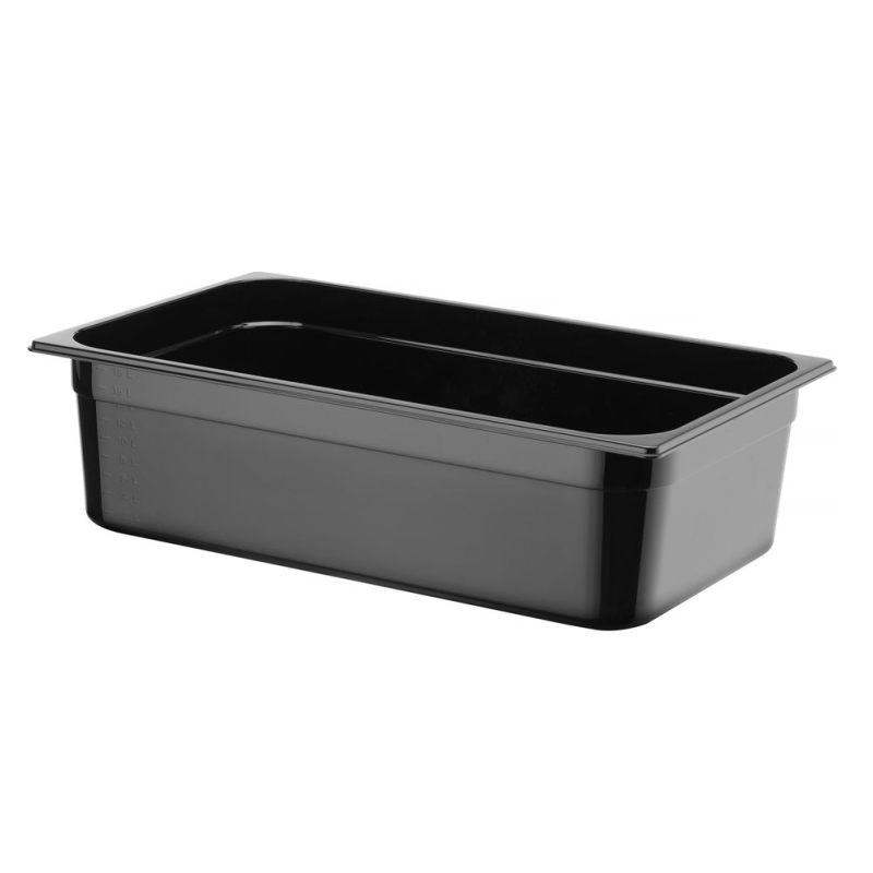 Bac Gastronorme GN 1/1 Profi Line 21L Noir (530x325xH150mm) - Hendi