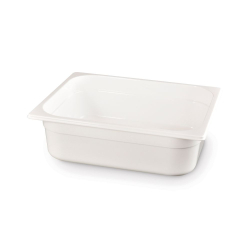 Bac Gastronorme GN 1/2 en Polypropyl&egrave;ne Blanc, 6,5 L, 325x265x(H)100mm - Hendi