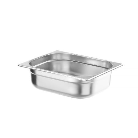 Bac Gastronorme GN 1/2 Inox 6,5L Profondeur 100mm Budget Line - Hendi
