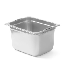 Bac Gastronorme GN 1/2 Inox avec Poign&eacute;es Pliables 6,25L - Hendi