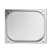 Bac Gastronorme GN 1/2 Kitchen Line Inox 2L Hauteur 40mm - Hendi