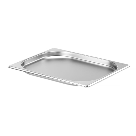Bac Gastronorme GN 1/2 Ligne Budget, Profondeur 20mm, Capacit&eacute; 1L - Hendi