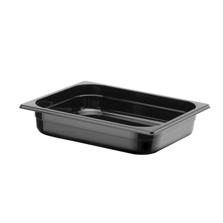 Bac Gastronorme GN 1/2 Noir Profi Line 4L (325x265x65mm) - Hendi