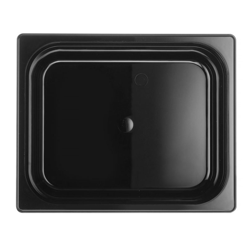 Bac Gastronorme GN 1/2 Noir Profi Line 9,5L, H 150mm - Hendi