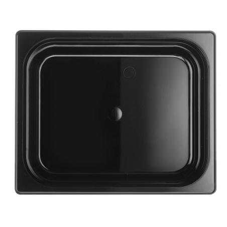 Bac Gastronorme GN 1/2 Noir Profi Line 9,5L, H 150mm - Hendi