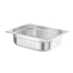 Bac Gastronorme GN 1/2 Perfor&eacute; Inox Kitchen Line 6,5L H100mm - Hendi