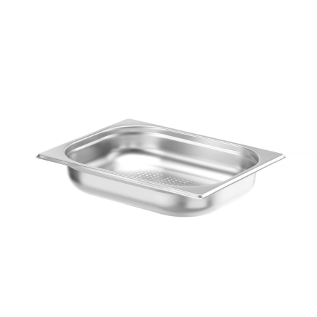 Bac Gastronorme GN 1/2 Perfor&eacute; Kitchen Line 4L (H)65mm - Hendi