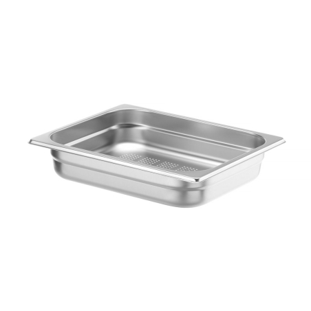 Bac Gastronorme GN 1/2 Perfor&eacute;, Profi Line, H 65mm - Hendi