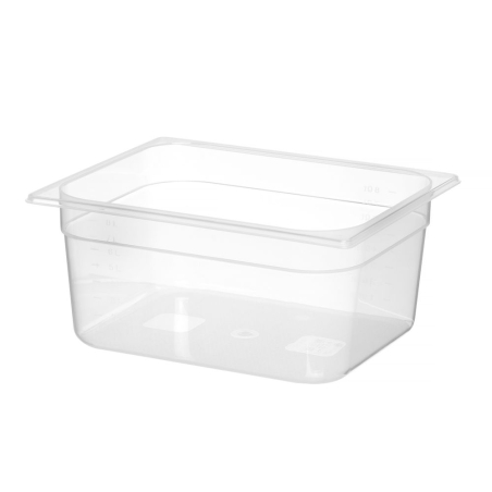 Bac Gastronorme GN 1/2 Profi Line 9.5L Transparent 325x265x(H)150mm - Hendi