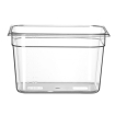 Bac Gastronorme GN 1/2 Profi Line en Polypropyl&egrave;ne Transparent 12.5L H.200mm - Hendi