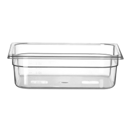 Bac Gastronorme GN 1/2 Profi Line Transparent 6,5L (H)100mm - Hendi