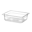 Bac Gastronorme GN 1/2 Profi Line Transparent 6,5L (H)100mm - Hendi