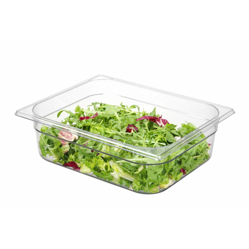 Bac Gastronorme GN 1/2 Profi Line Transparent 6,5L (H)100mm - Hendi
