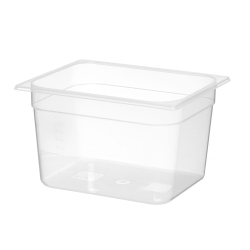 Bac Gastronorme GN 1/2 Transparent 12,5L Profi Line (325x265xH200mm) - Hendi