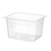 Bac Gastronorme GN 1/2 Transparent 12,5L Profi Line (325x265xH200mm) - Hendi