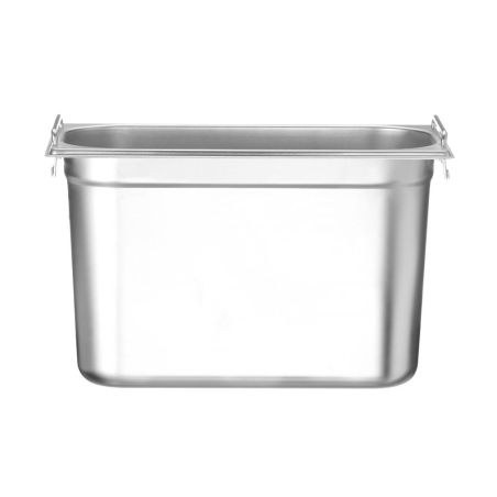 Bac Gastronorme GN 1/3 avec Poign&eacute;es, Ligne Budget, 7,8L - Hendi