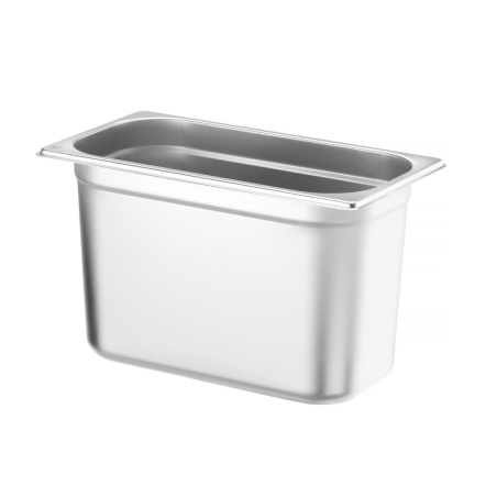 Bac Gastronorme GN 1/3 Inox 7,8L, 325x176x200mm, Ligne Budget - Hendi
