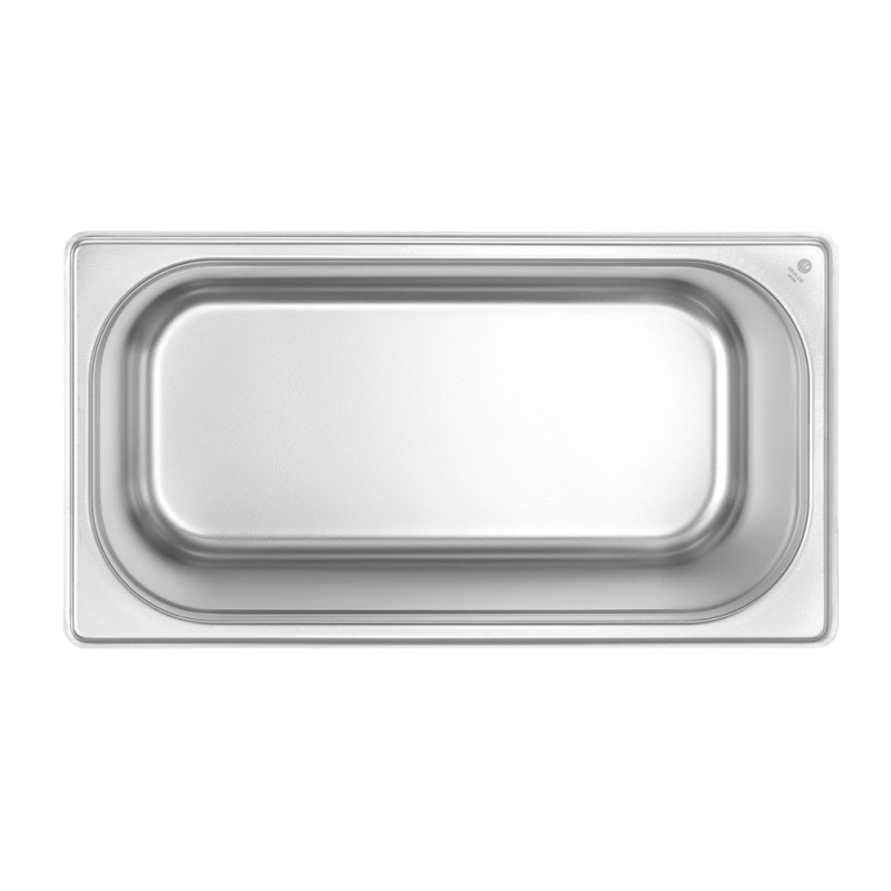 Bac Gastronorme GN 1/3 Inox 7,8L, 325x176x200mm, Ligne Budget - Hendi