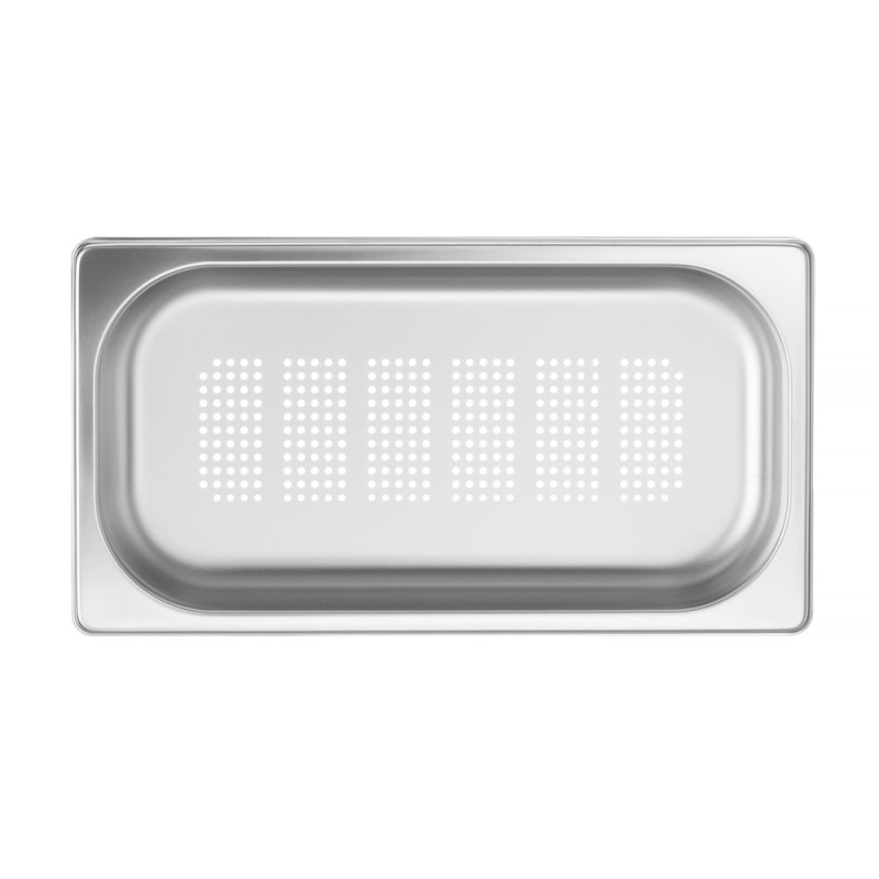 Bac gastronorme GN 1/3 perfor&eacute; Profi Line, H40mm, 1.2L - Hendi