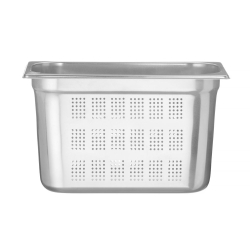 Bac Gastronorme GN 1/3 Perfor&eacute;, 7.8L, Profondeur 200mm - Hendi