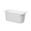 Bac Gastronorme GN 1/3 Polycarbonate Blanc 5.7L Profondeur 150mm - Hendi