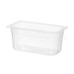Bac Gastronorme GN 1/3 Profi Line 5,7L Transparent Polypropyl&egrave;ne (PP) 325x176x(H)150mm - Hendi