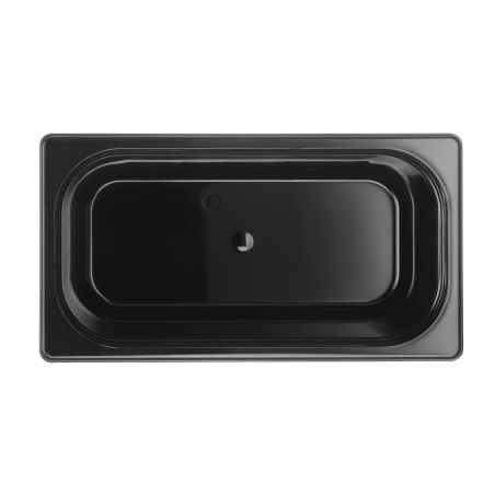 Bac Gastronorme GN 1/3 Profi Line 7,8L Noir 325x176x200mm - Hendi