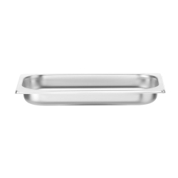 Bac Gastronorme GN 1/3 Profi Line Inox, 1,5L, Hauteur 40mm - Hendi
