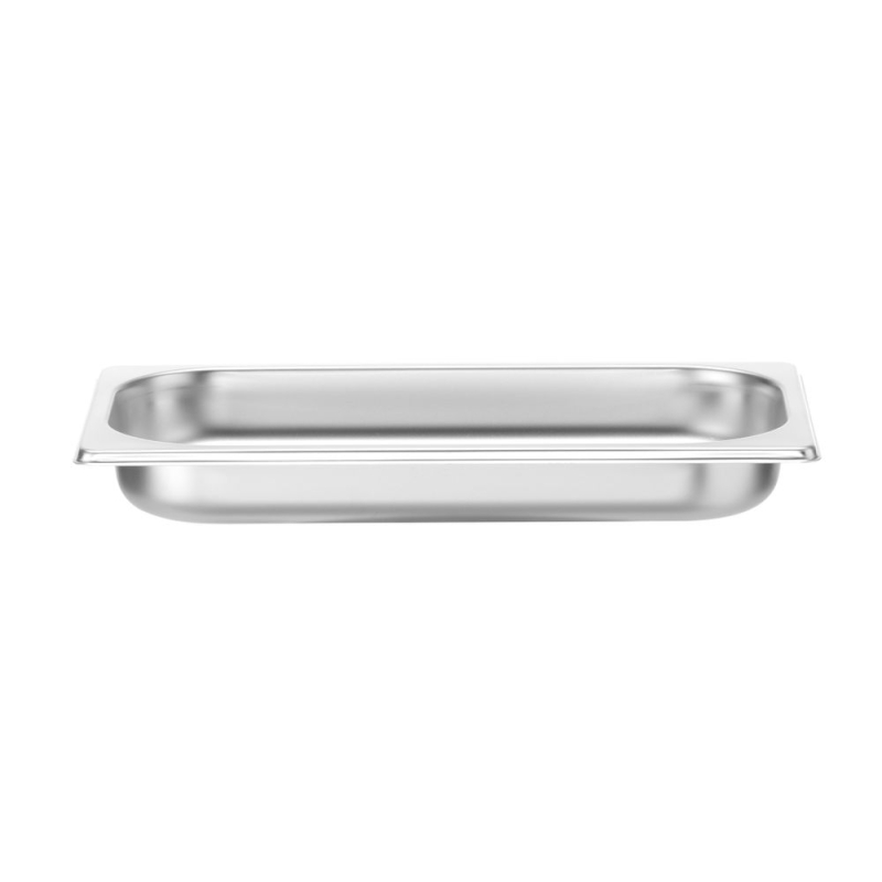 Bac Gastronorme GN 1/3 Profi Line Inox, 1,5L, Hauteur 40mm - Hendi