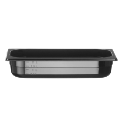 Bac Gastronorme GN 1/3 Profi Line Noir 2,5L (325x176x65mm) - Hendi