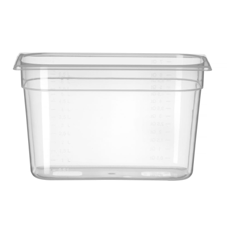 Bac Gastronorme GN 1/3 Profondeur 200mm 7,8L Transparent Profi Line - Hendi