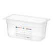 Bac Gastronorme GN 1/3 Transparent PC 5,7L Profondeur 150mm - Hendi