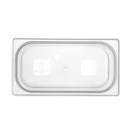 Bac Gastronorme GN 1/3 Transparent PC 5,7L Profondeur 150mm - Hendi