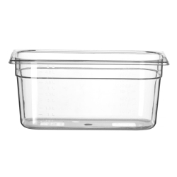 Bac Gastronorme GN 1/3 Transparent Profi Line 5,7L (325x176x150mm) - Hendi