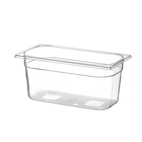 Bac Gastronorme GN 1/3 Transparent Profi Line 5,7L (325x176x150mm) - Hendi