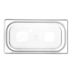Bac Gastronorme GN 1/3 Transparent Profi Line 5,7L (325x176x150mm) - Hendi